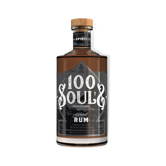 Dark Rum - 100 Souls Original Dark Rum 700ml (ABV 40%)