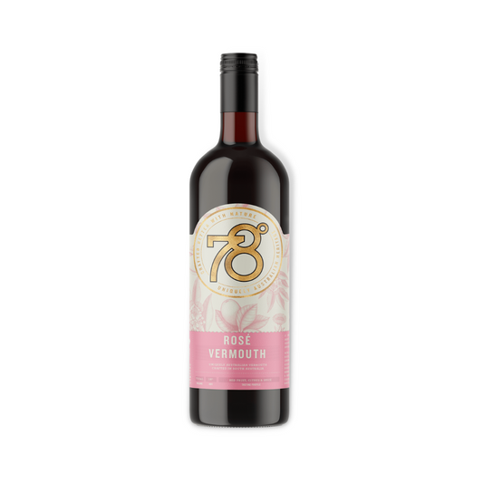 Vermouth - 78 Degrees Rose Vermouth 750ml (ABV 18%)