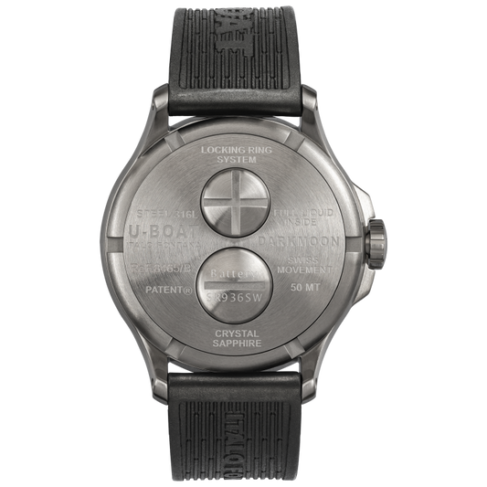 DARKMOON 44MM RED GLASS SS