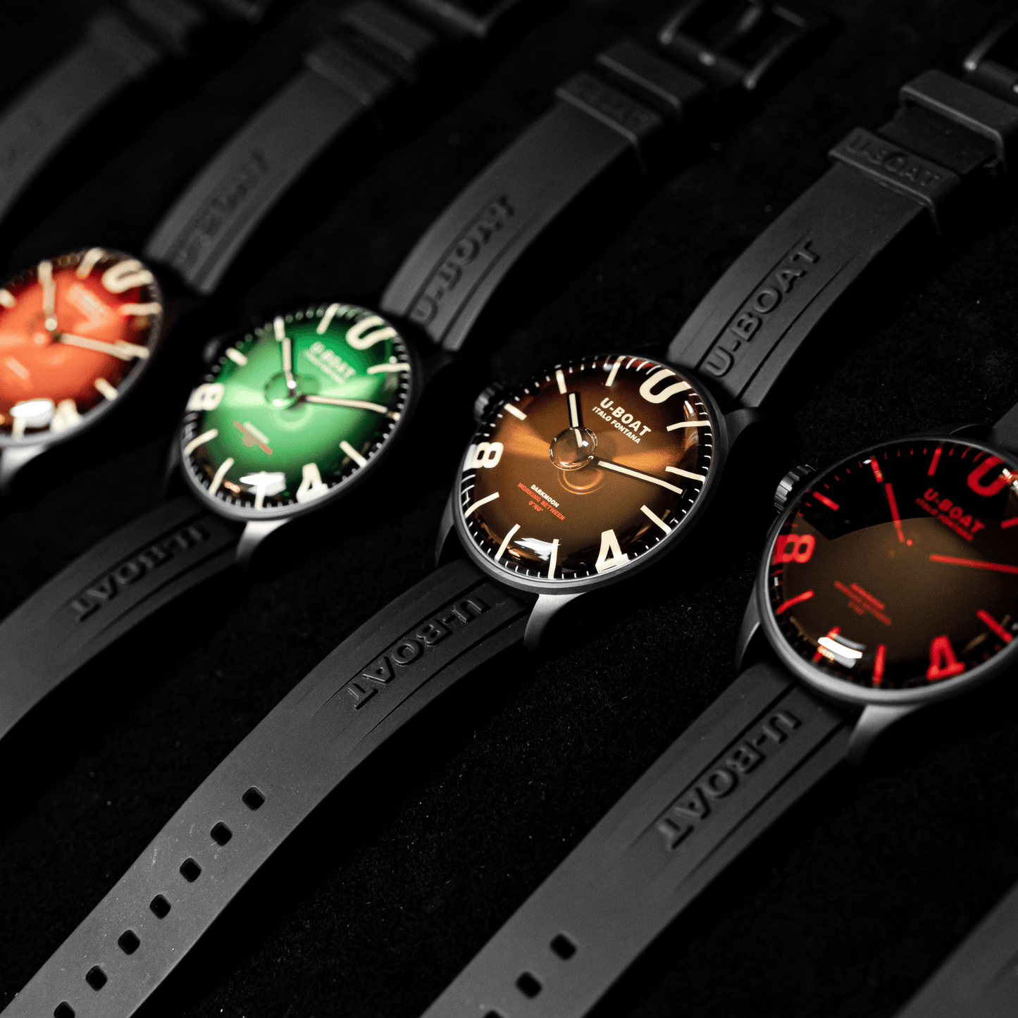 DARKMOON 44MM RED GLASS PVD