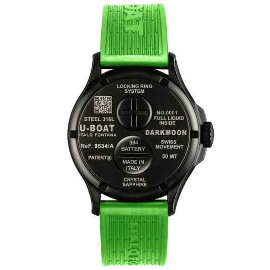 DARKMOON 44MM BK GREEN PVD