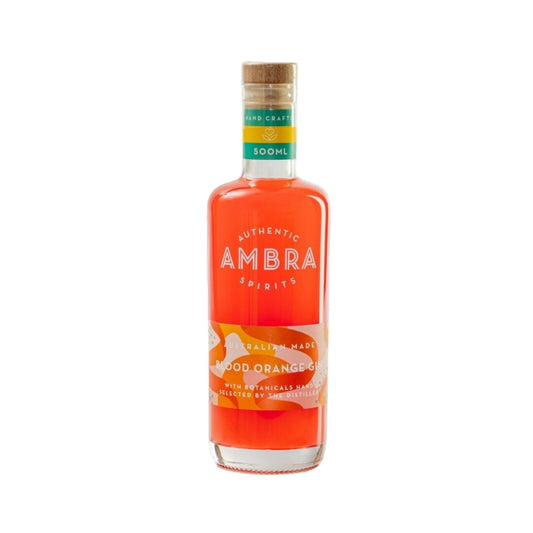 Australian Gin - Ambra Blood Orange Gin 500ml (ABV 30%)