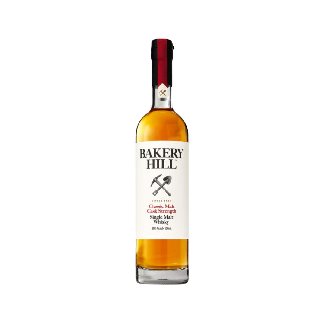Australian Whisky - Bakery Hill Classic Cask Strength Single Malt Whisky 500ml (ABV 60%)
