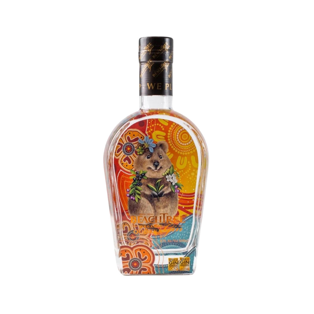 Australian Gin - Beachtree Organic Quokka Gin 500ml (ABV 42%)