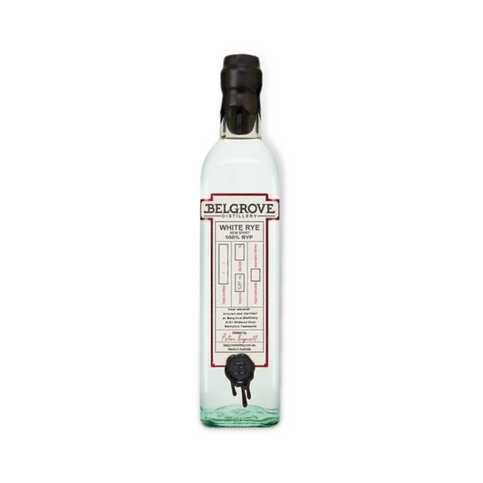 Australian Whisky - Belgrove White Rye Spirit 500ml (ABV 40%)