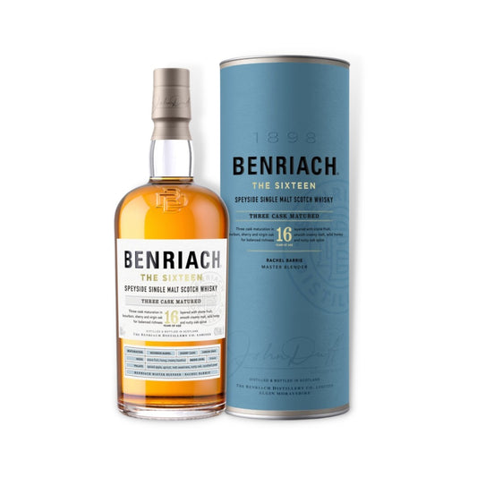 Scotch Whisky - Benriach 16YO Single Malt Scotch Whisky 700ml (ABV 43%)