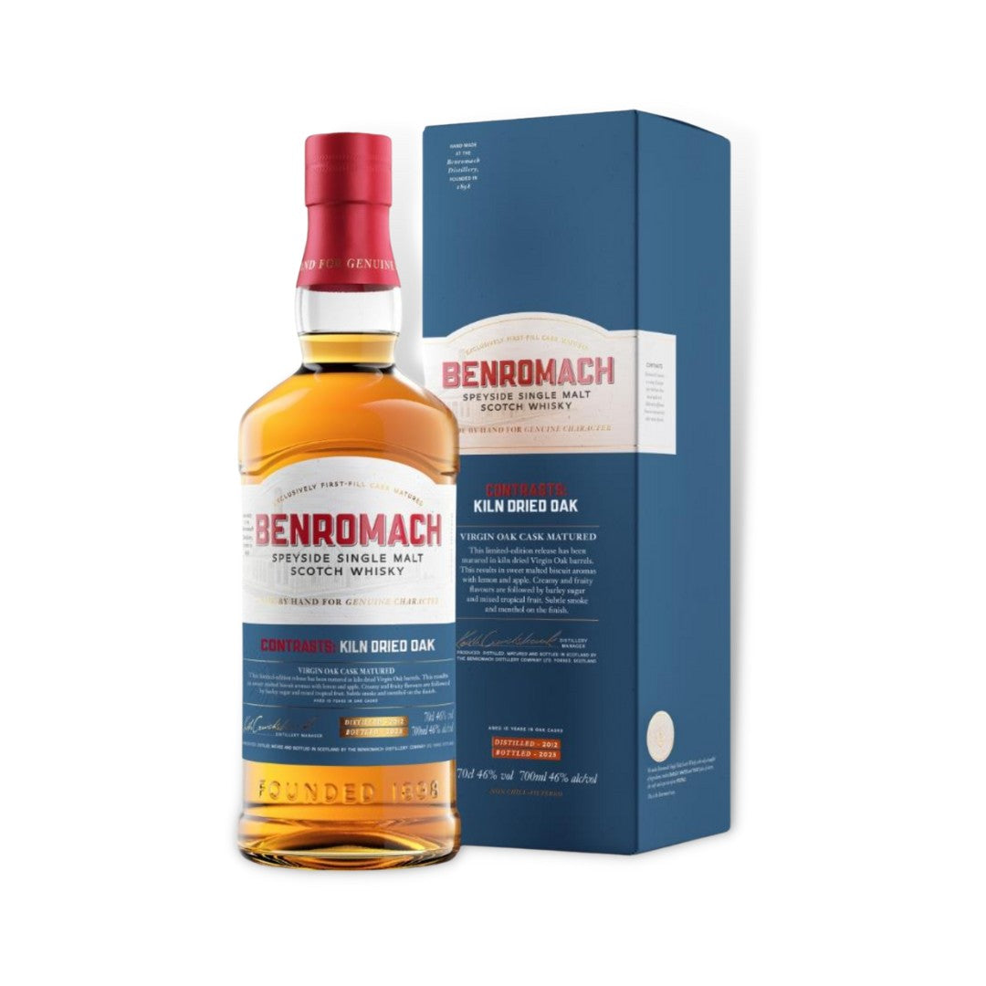 Scotch Whisky - Benromach Contracts: Air Dried Oak Single Malt Scotch Whisky 700ml (ABV 46%)