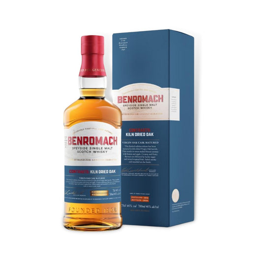 Scotch Whisky - Benromach Contracts: Kiln Dried Oak Single Malt Scotch Whisky 700ml (ABV 46%)