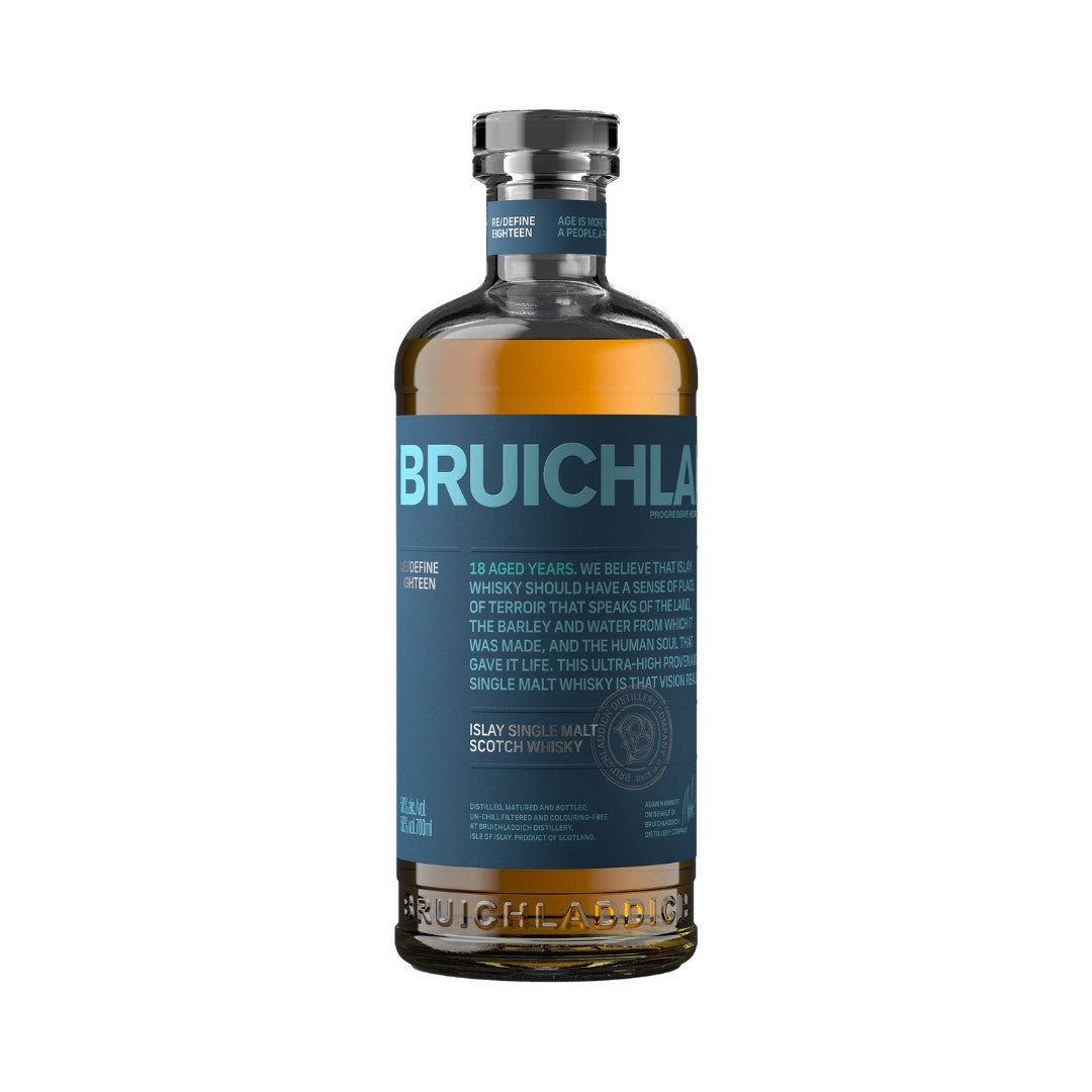 Scotch Whisky - Bruichladdich 18YO Islay Single Malt Scotch Whisky 700ml (ABV 50%)