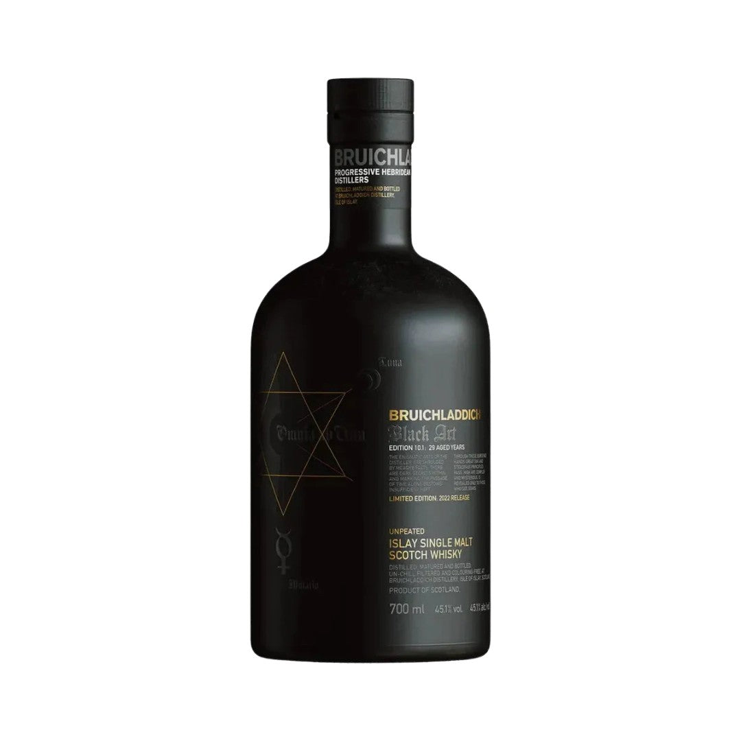 Scotch Whisky - Bruichladdich Black Art Edition 10 Islay Single Malt Scotch Whisky 700ml (ABV 45%)