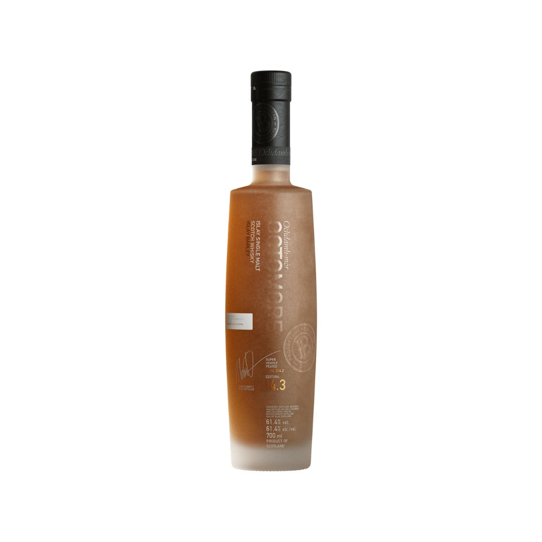 Scotch Whisky - Bruichladdich Octomore 14.3 Islay Single Malt Scotch Whisky 700ml (ABV 61%)