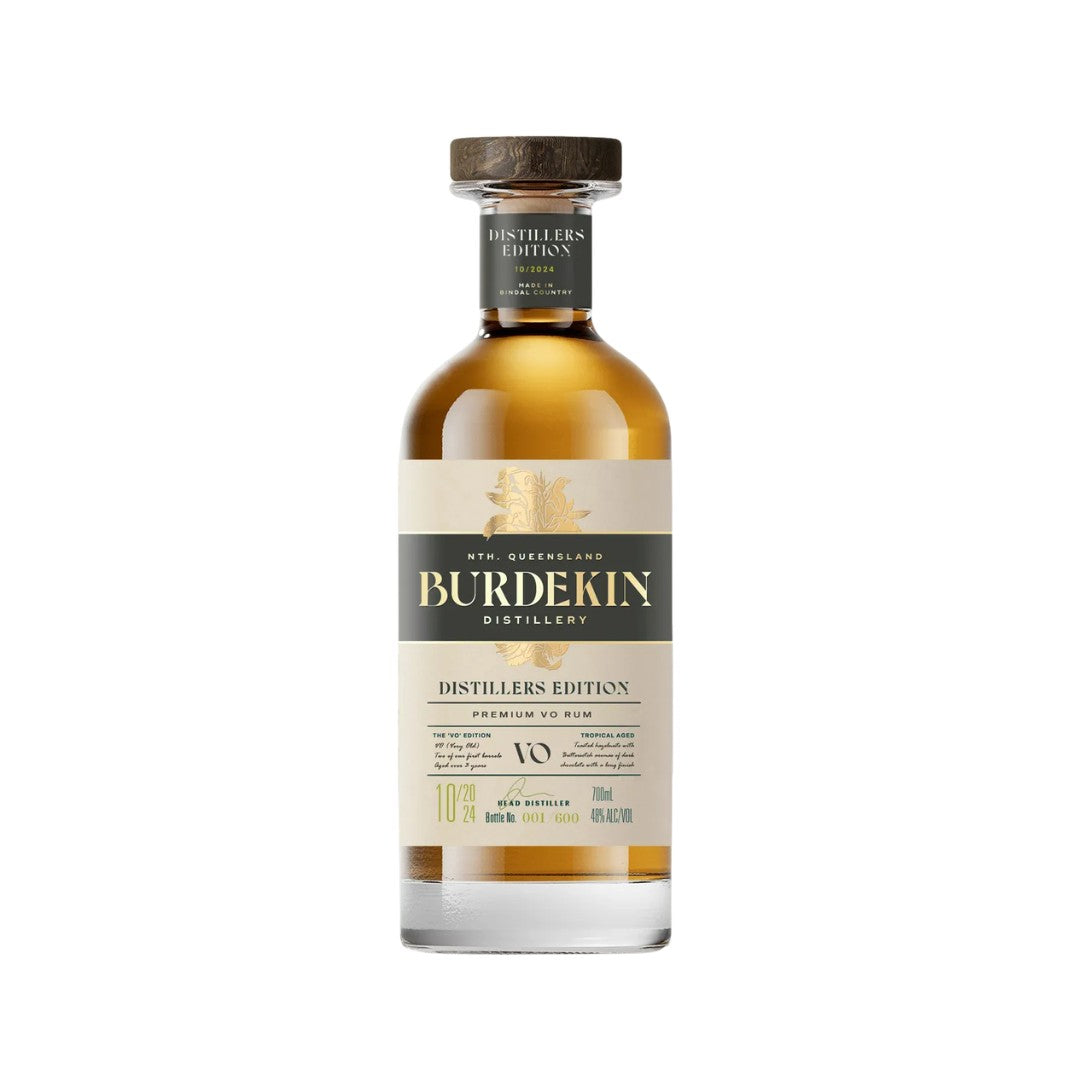 Dark Rum - Burdekin Rum Distillers Edition Premium VO Rum 700ml (ABV 48%)