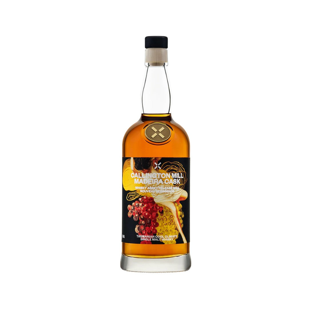 Australian Whisky - Callington Mill Madeira Nouveau Beginninngs Tasmanian Single Malt Whisky 700ml (ABV 43%)