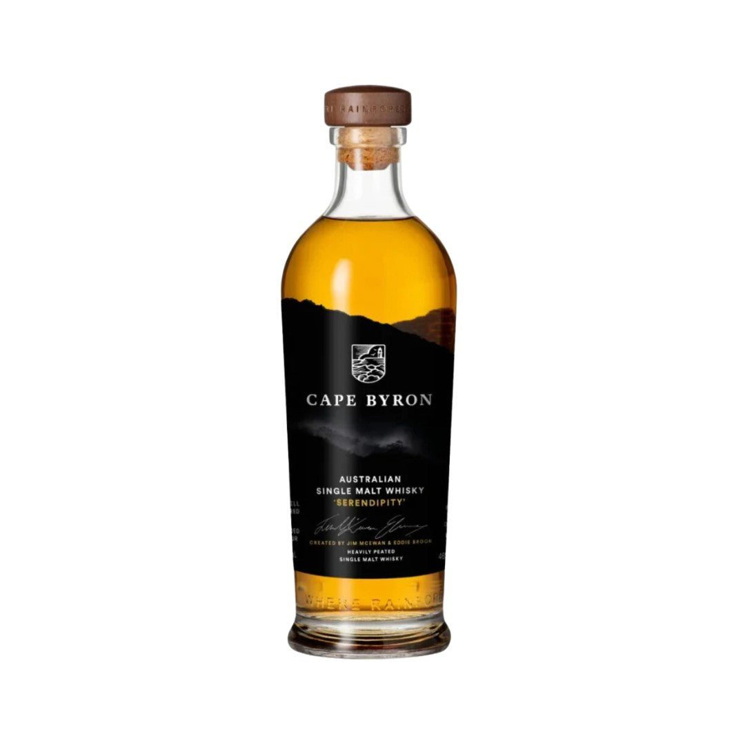 Australian Whisky - Cape Byron Serendipity Peated Single Malt Whisky 700ml (ABV 46%)