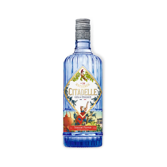 French Gin - Citadelle Extreme No.4 Sergent Pepper Gin 700ml (ABV 45%)
