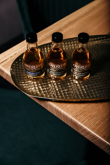 Australian Whisky - Overeem Tasmanian Single Malt Whisky 3x50ml Trio Gift Pack