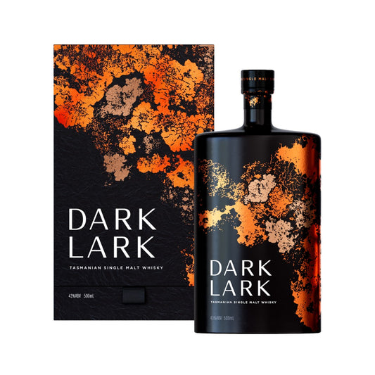 Australian Whisky - Dark Lark 2025 Tasmanian Single Malt Whisky 500ml (ABV 43%)