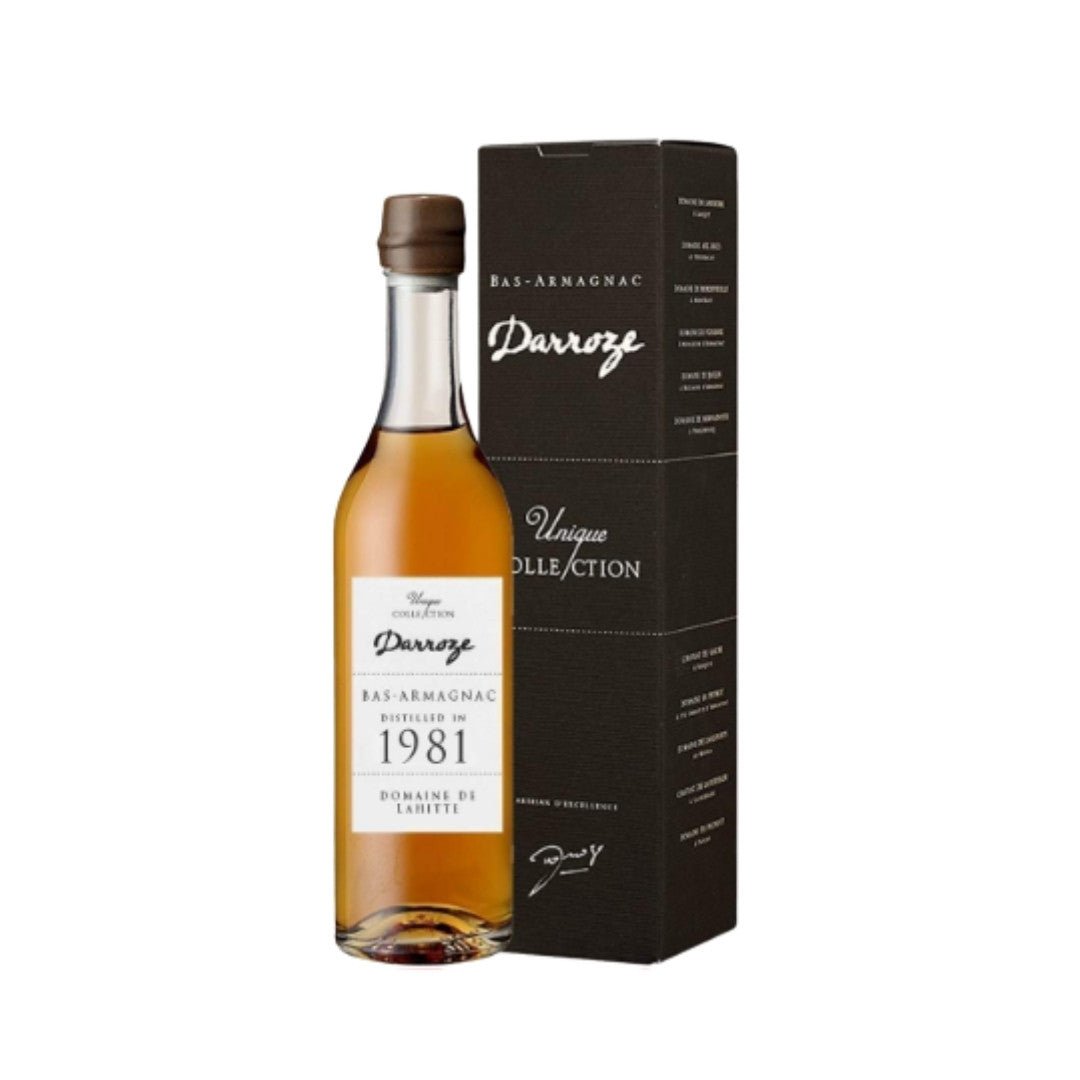 armagnac - Darroze Chateau de Lahitte 1981 Bas Armagnac 200ml (ABV 46%)