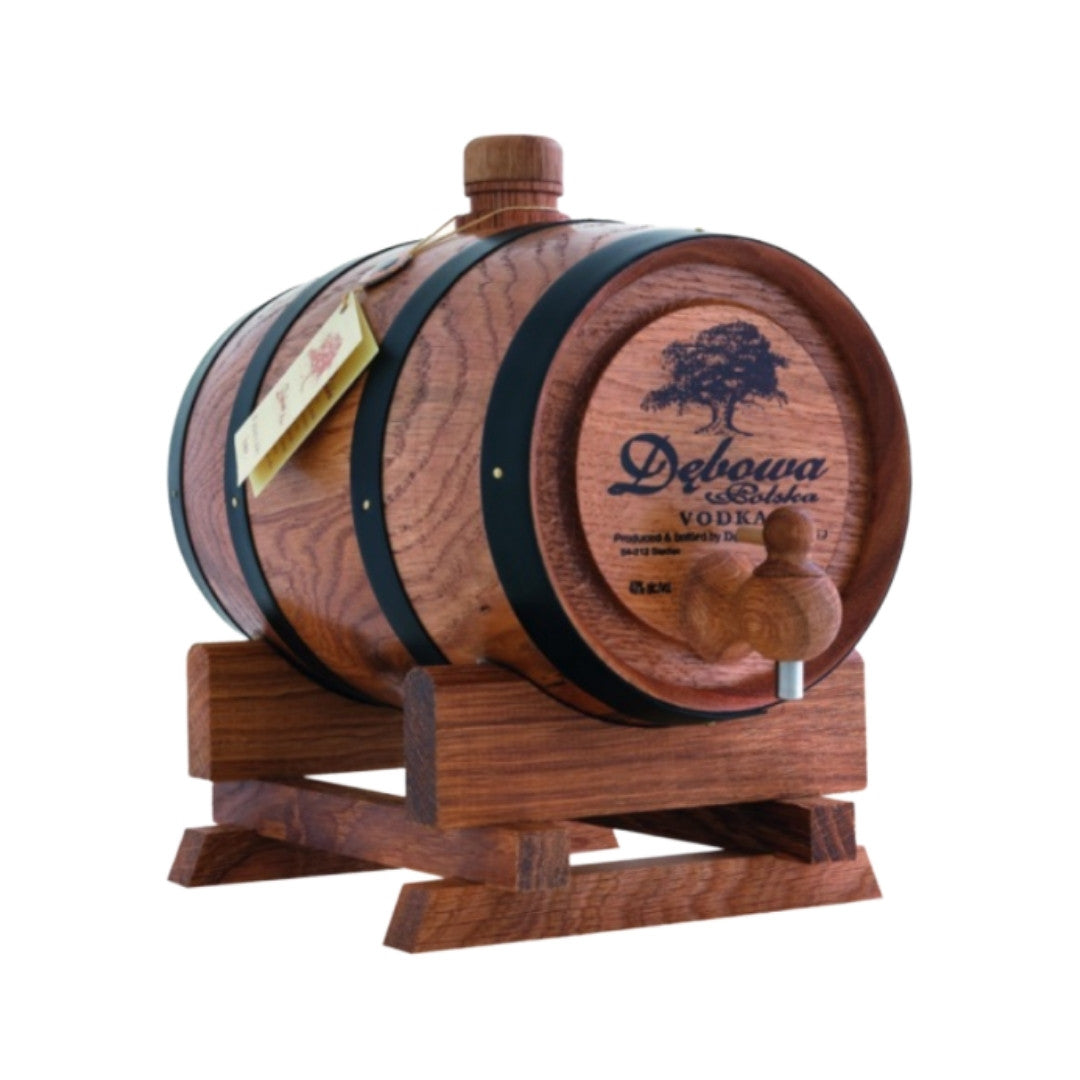 Polish Vodka -Debowa Oak Vodka In Barrel 2ltr (ABV 40%)