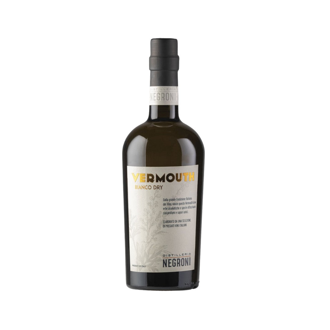 Vermouth - Distilleria Negroni Bianco (White) Dry Vermouth 750ml (ABV 18%)