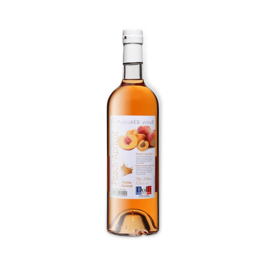 Flavoured Wine - Dolfi Peach Apricot Flavoured Wine 750ml (ABV 11%)