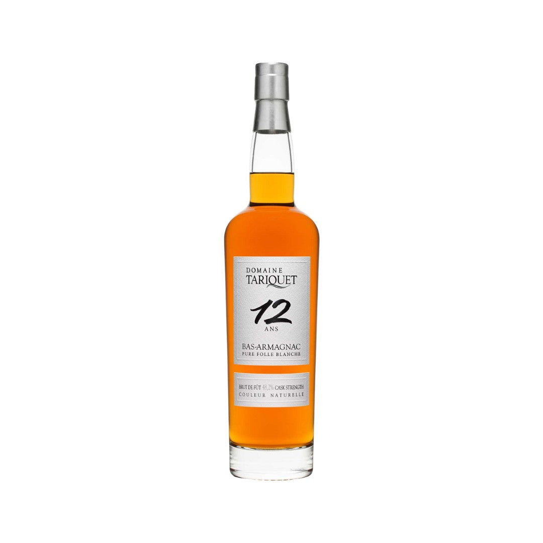 armagnac - Domaine Tariquet 12YO Pure Folle Blanche Bas Armagnac 700ml (ABV 48%)