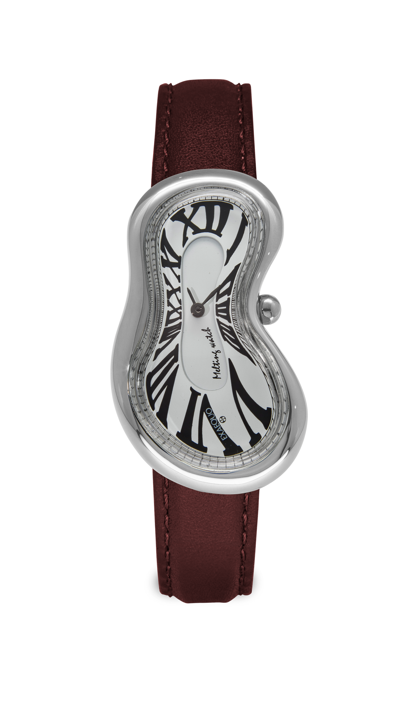 EXAEQUO Melting Watch Silver White
