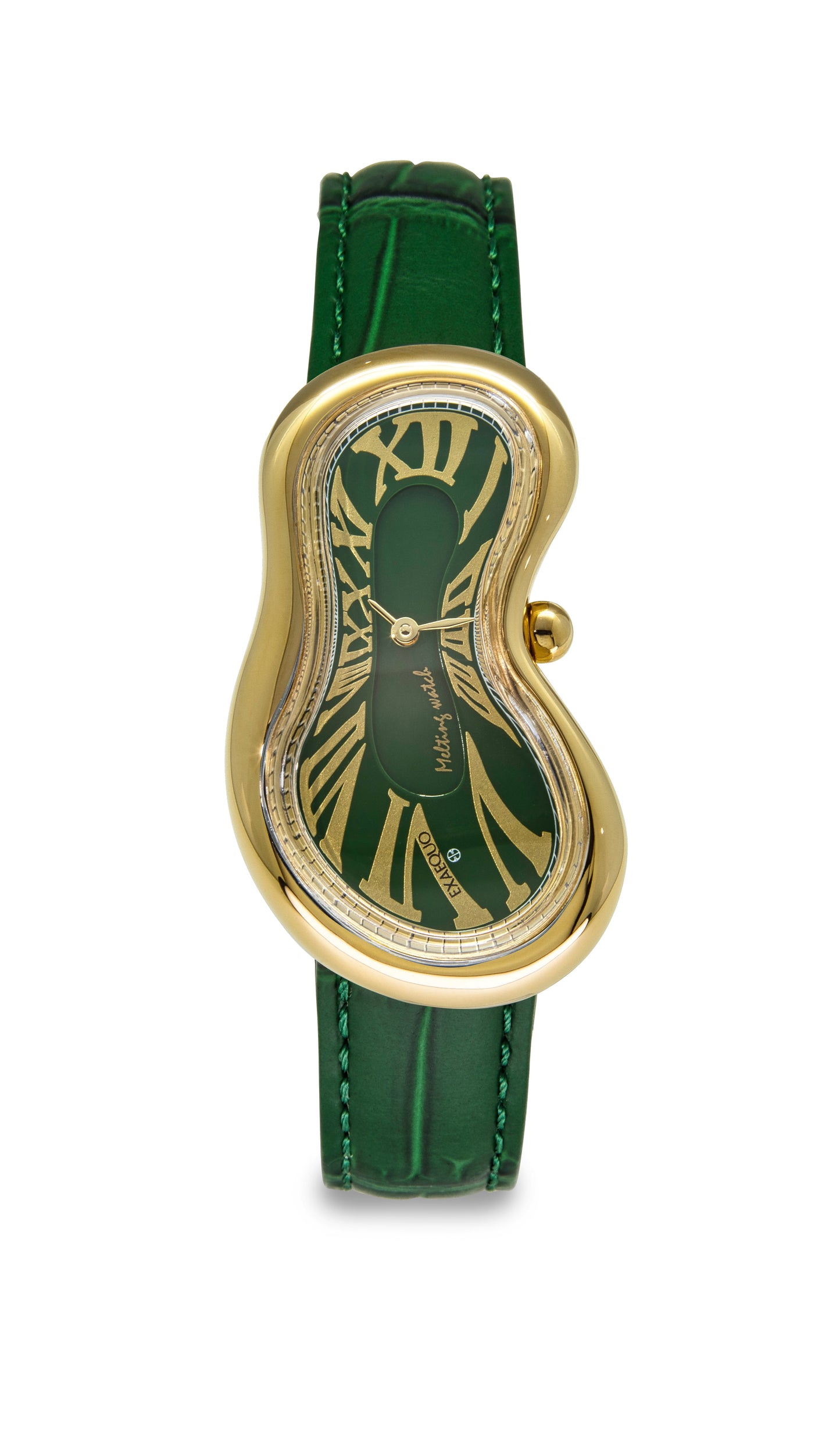 EXAEQUO Melting Watch Gold Green