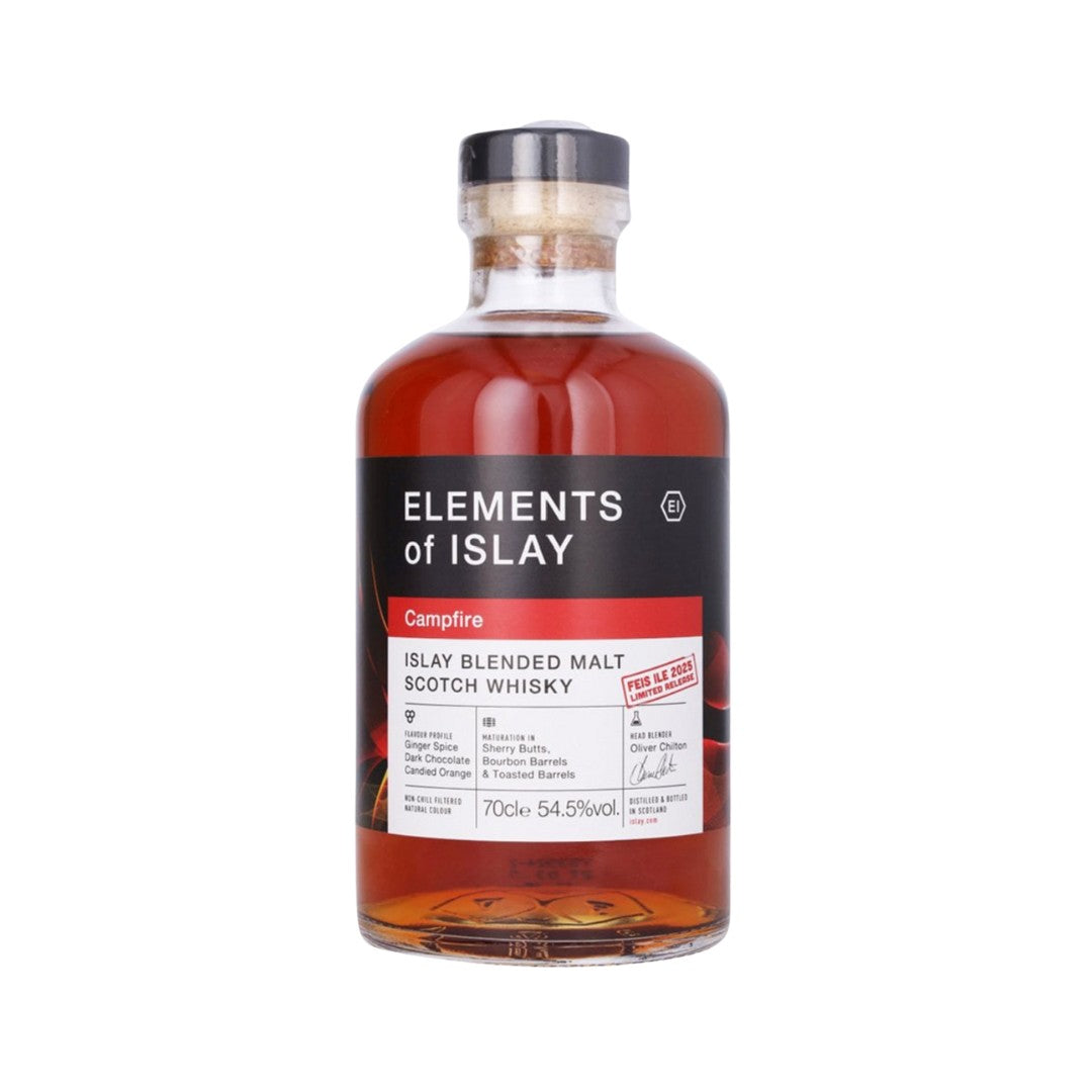 Scotch Whisky - Elements of Islay Campfire (Feis Ile Limited Release) Blended Malt Scotch Whisky 700ml (ABV 54%)