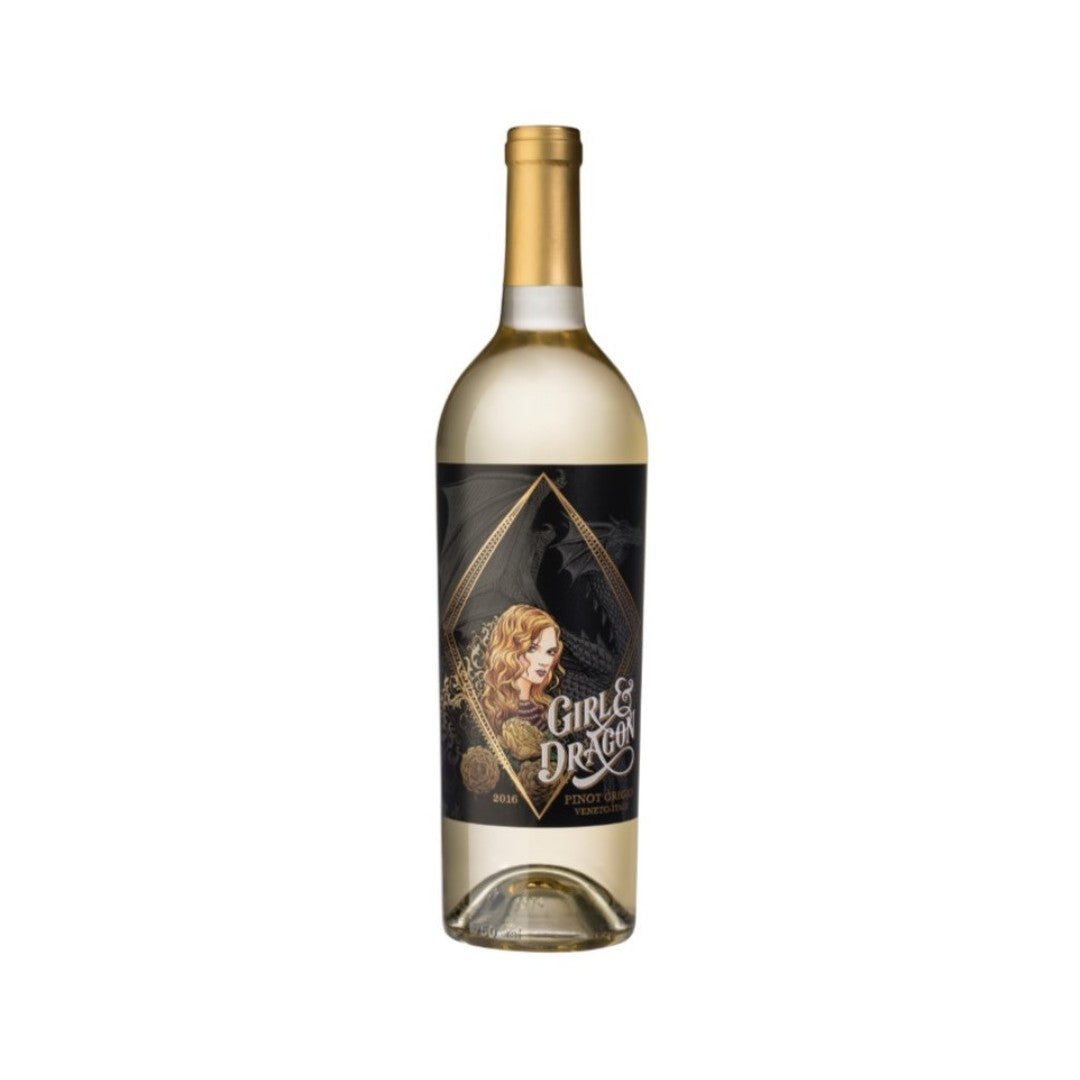 White Wine - Girl And Dragon Pinot Grigio 750ml (ABV 11%)