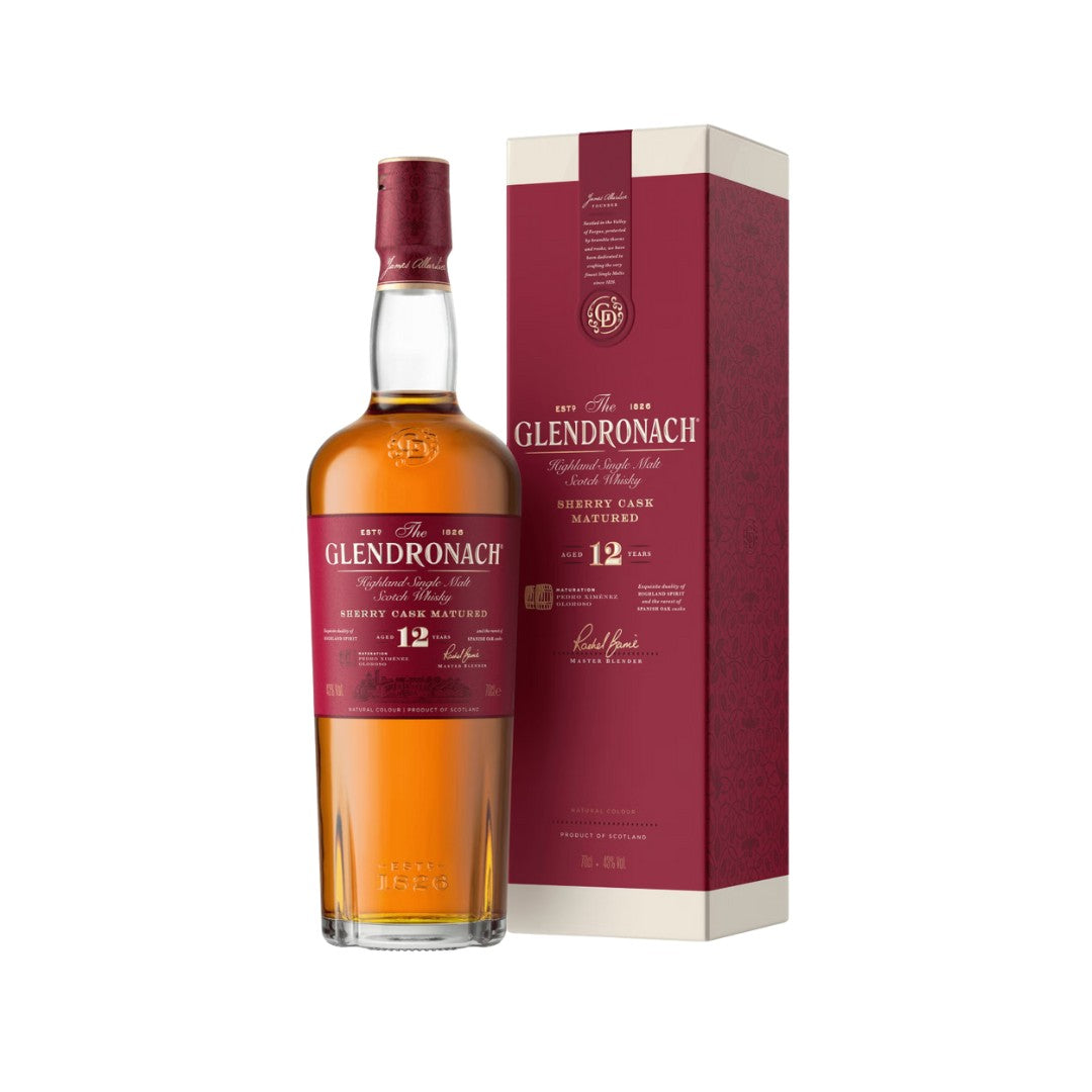 Scotch Whisky - GlenDronach 12YO Single Malt Scotch Whisky 700ml (ABV 43%)