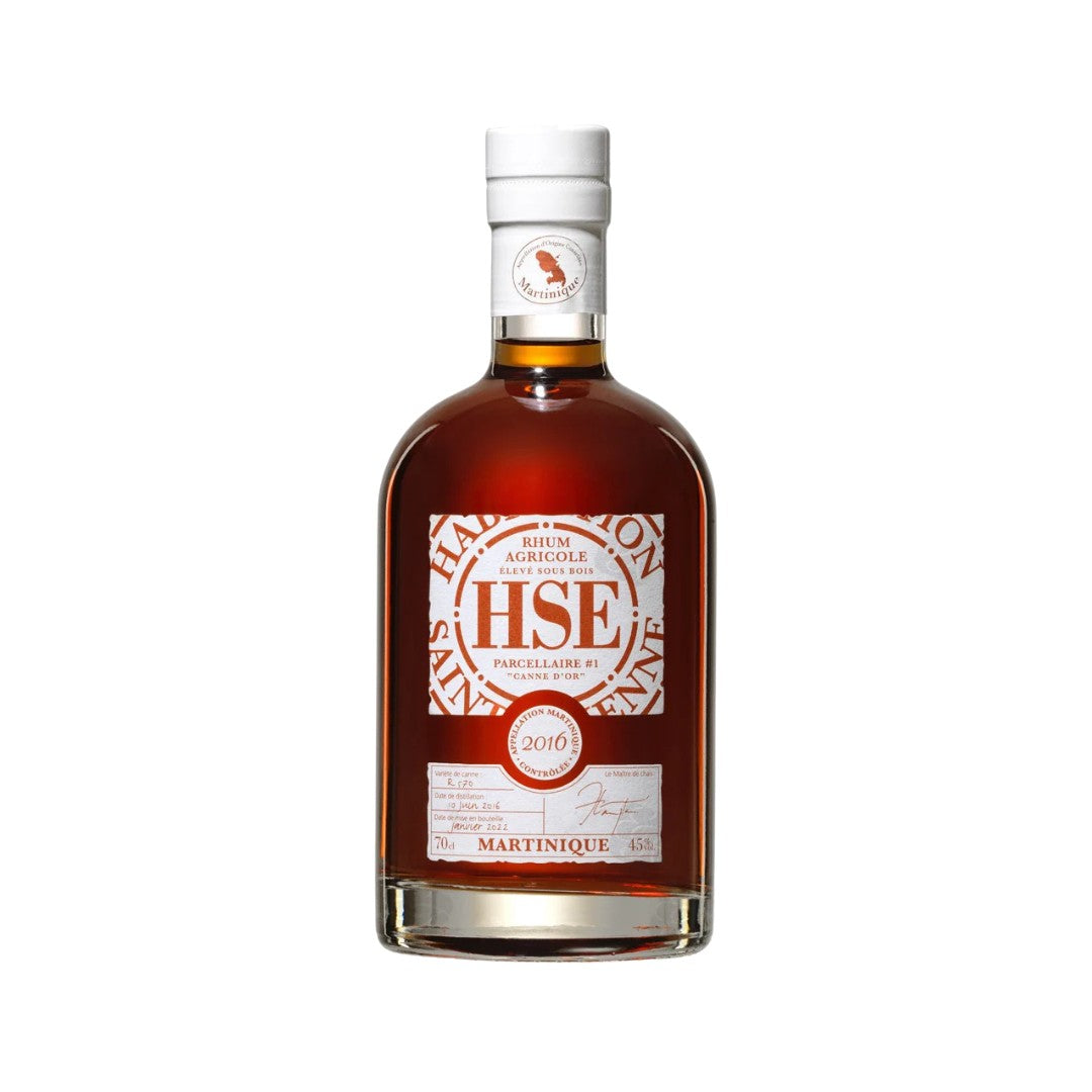 Dark Rum - Habitation St Etienne Parcellaire White Rum 700ml (ABV 45%)