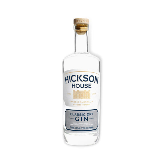 Australian Gin - Hickson House Classic Dry Gin 700ml (ABV 40%)