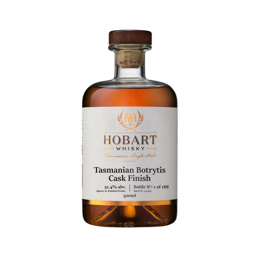 Australian Whisky - Hobart Whisky Tasmanian Botrytis Cask Finish 23-001 Single Malt Whisky 500ml (ABV 51%)
