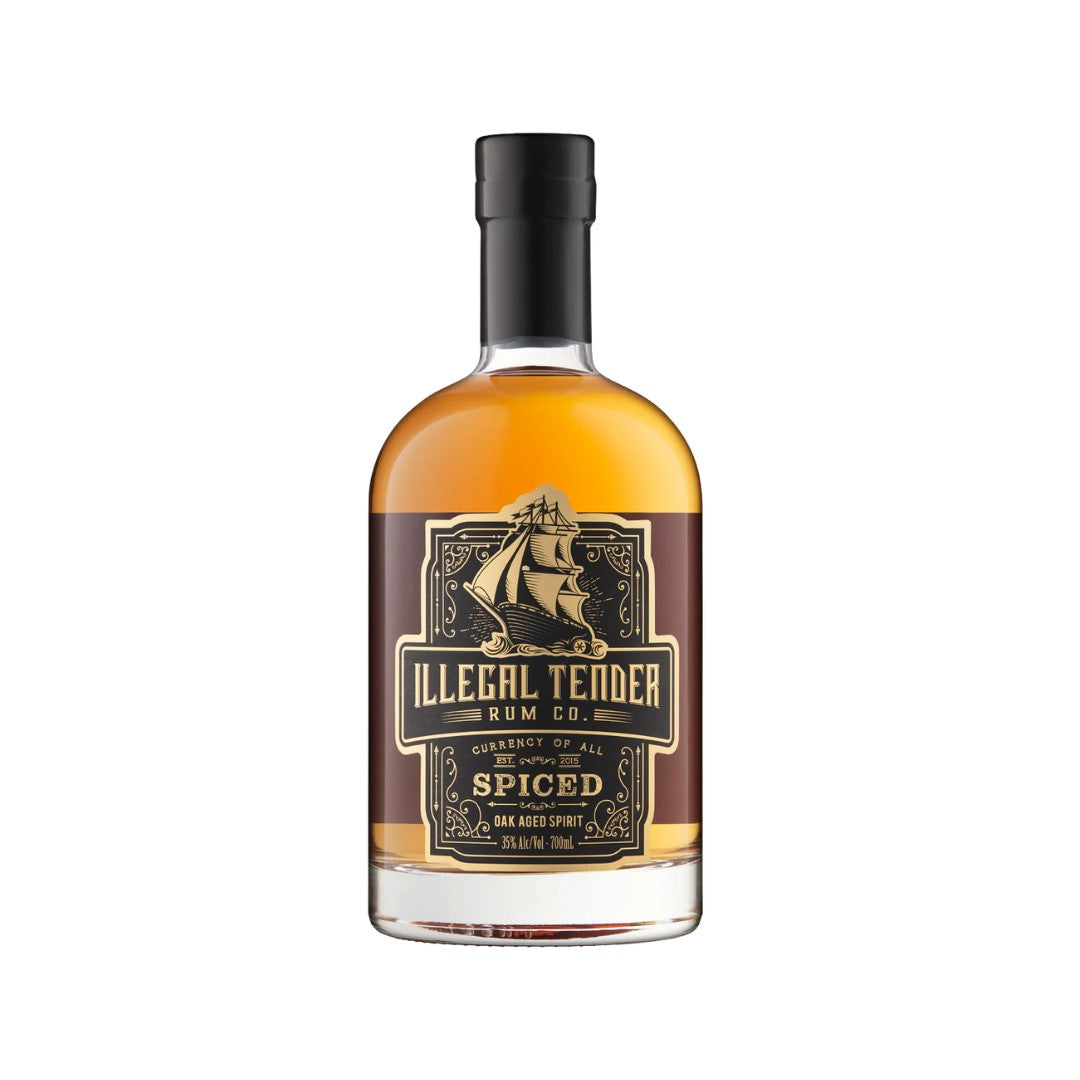 Spiced Rum - Illegal Tender Rum Co Spiced Rum 700ml (ABV 35%)