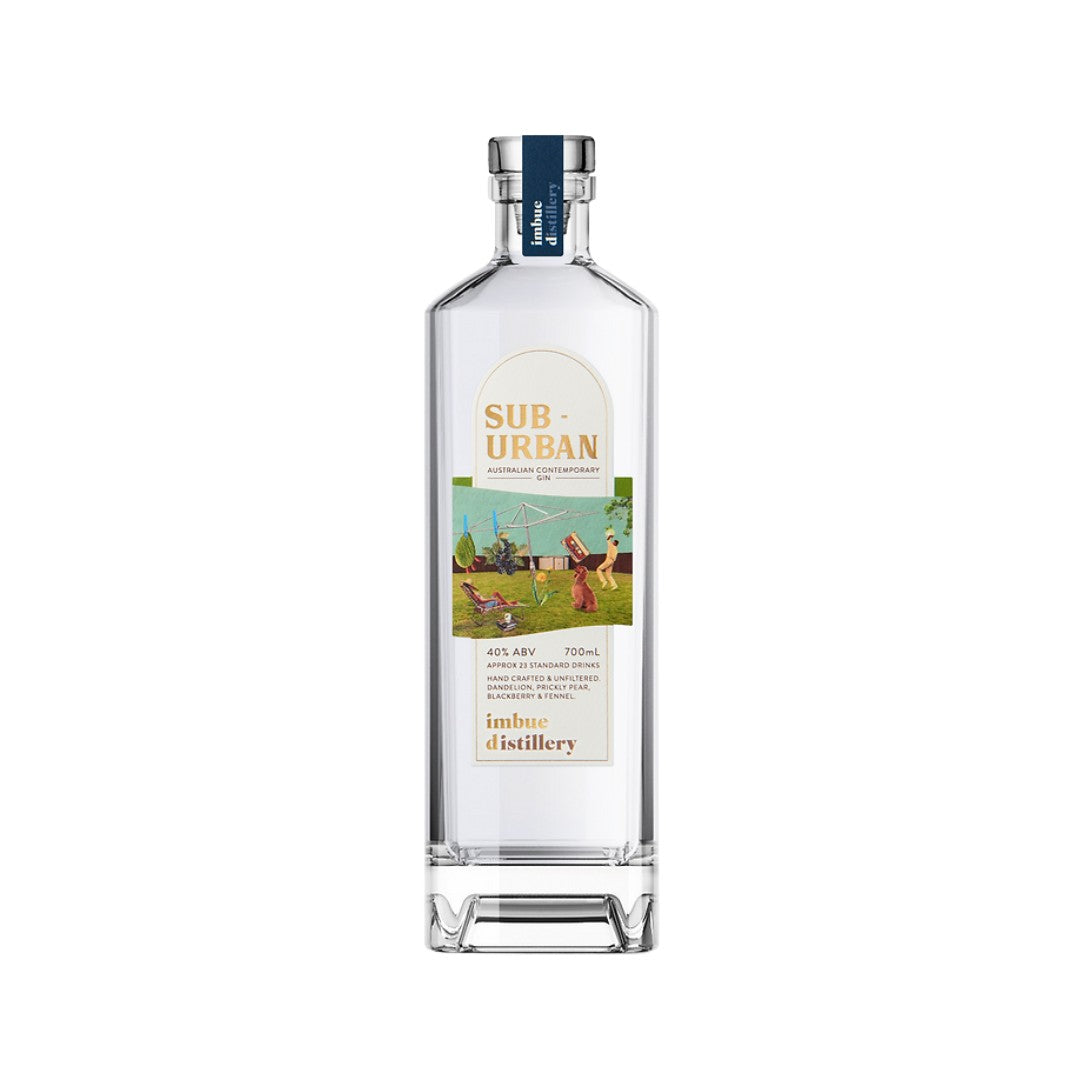 Australian Gin - Imbue Distillery Suburban Gin 700ml (ABV 40%)