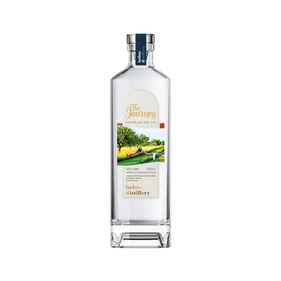 Australian Gin - Imbue Distillery The Journey Gin 700ml (ABV 40%)