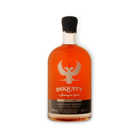 Australian Whisky - Iniquity Anomaly Series Lazy Daze Australian Single Malt Whisky 700ml (ABV 40%)