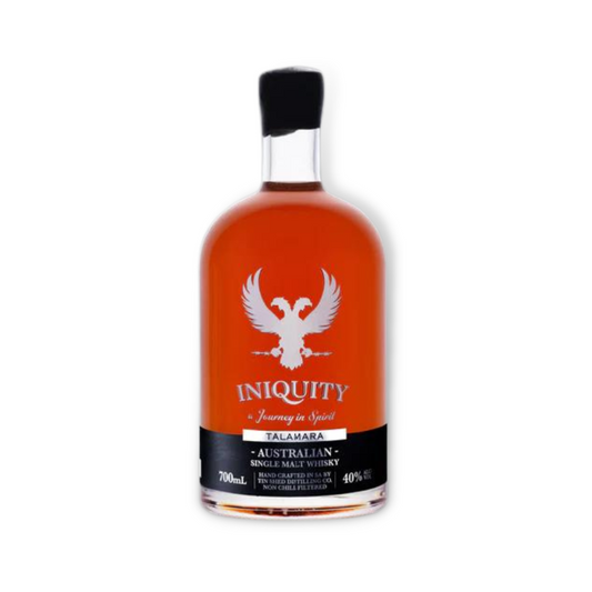 Australian Whisky - Iniquity Talamara Australian Single Malt Whisky 700ml (ABV 40%)