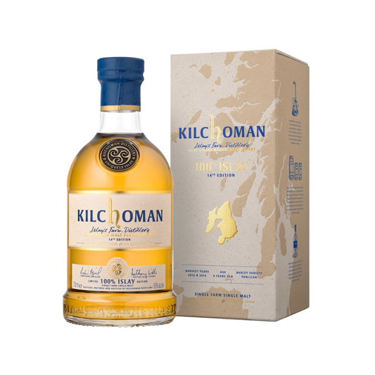 Scotch Whisky - Kilchoman 100% Islay (14th Edition) Single Farm Single Malt Scotch Whisky 700ml (ABV 50%)