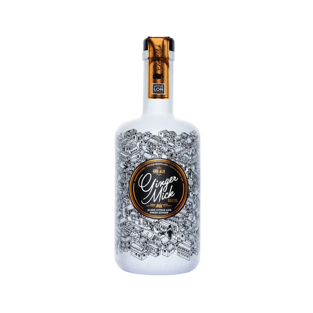 Australian Gin - Little Lon Ginger Mick Gin 500ml (ABV 42%)