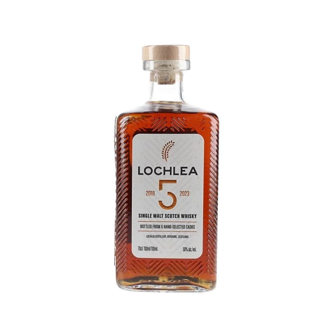 Scotch Whisky - Lochlea 5 Year Old Single Malt Scotch Whisky 700ml (ABV 50%)