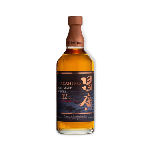 Japanese Whisky - Masahiro 12 Year Old Oloroso Sherry Cask Pure Malt Whisky 750ml (ABV 43%)