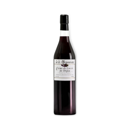 Liqueur - Massenez Blackcurrant Creme De Cassis De Dijon Liqueur 500ml / 700ml (ABV 20%)