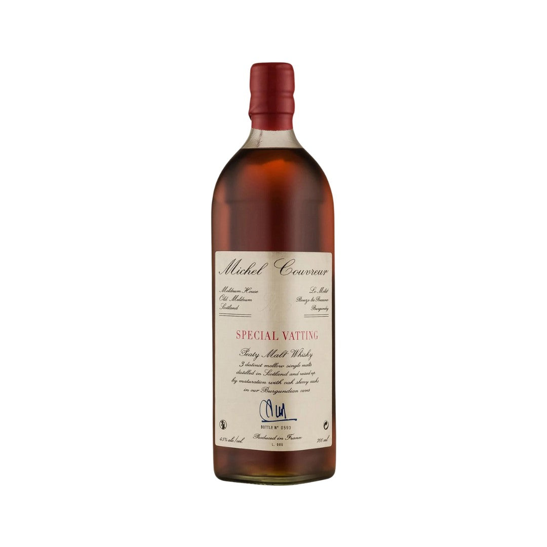 French Whisky - Michel Couvreur Special Vatting Peaty Malt Whisky 700ml (ABV 45%)