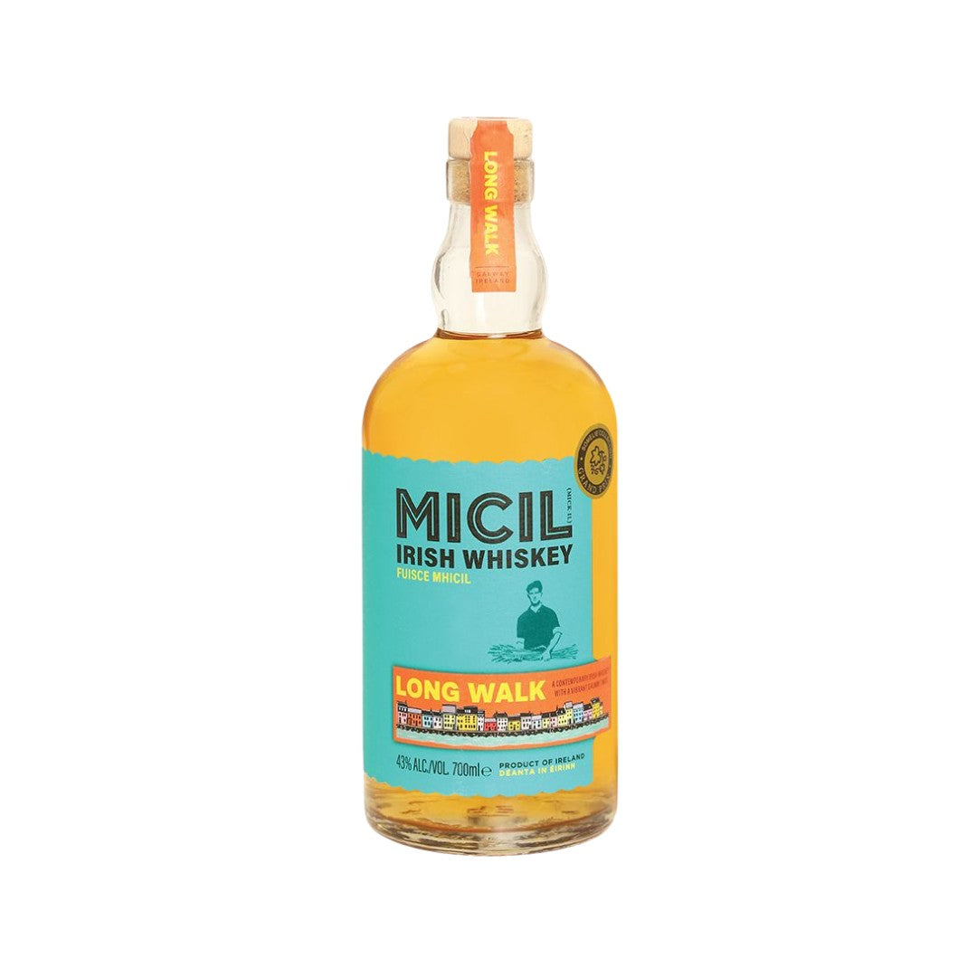 Irish Whiskey - Micil Long Walk Irish Whiskey 700ml (ABV 43%)