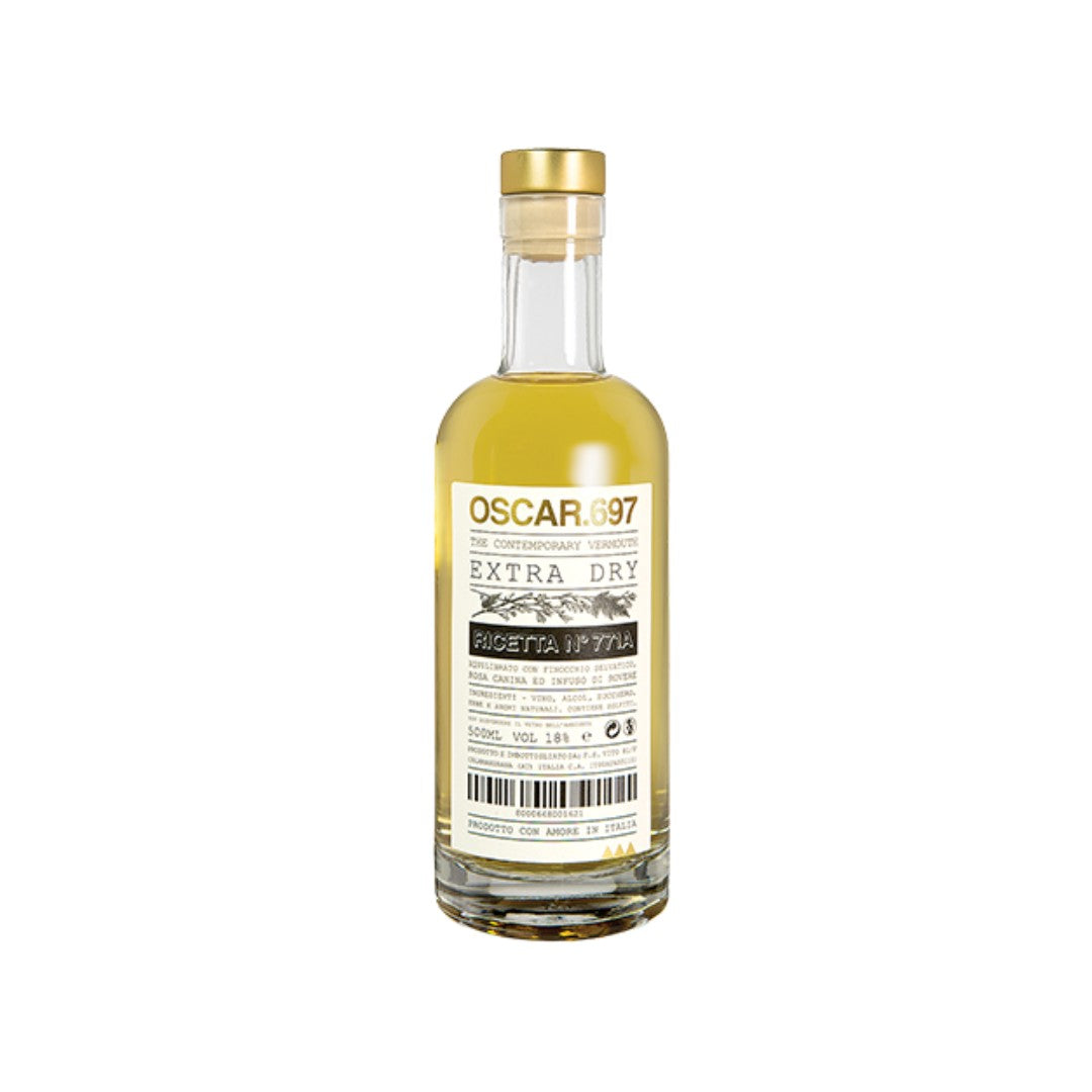 Vermouth - Oscar 697 Extra Dry Vermouth 500ml (ABV 18%)