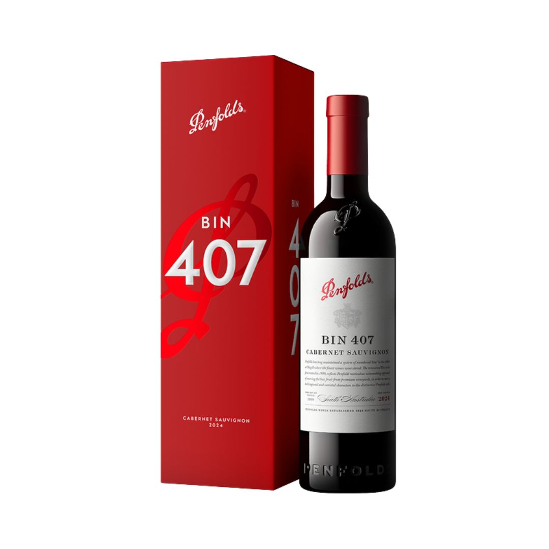 Red Wine - Penfolds Bin 407 Cabernet Sauvignon 2024 Gift Box 750ml (ABV 14.5%)