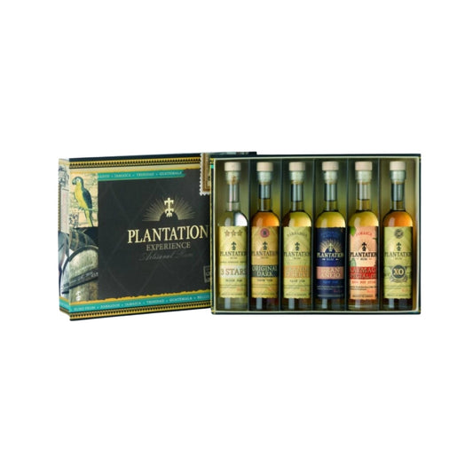 Dark Rum - Plantation Rum Experience 6 x 100ml Gift Box (ABV 40%)