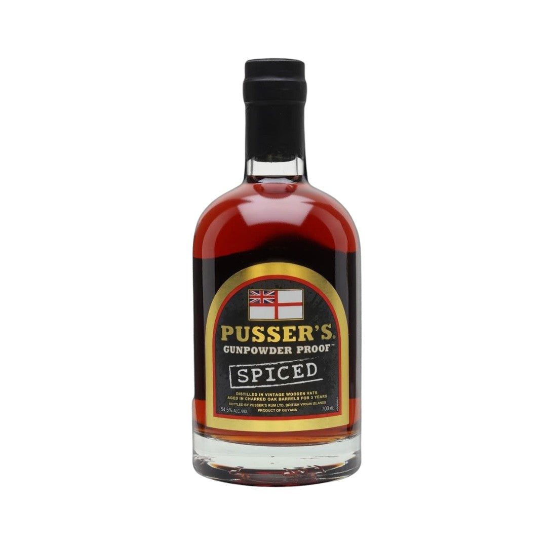Spiced Rum - Pusser's Rum Gunpowder Proof Spiced Rum 700ml (ABV 54%)